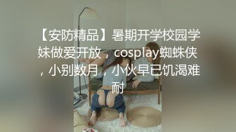 【安防精品】暑期开学校园学妹做爱开放，cosplay蜘蛛侠，小别数月，小伙早已饥渴难耐