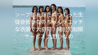 ソープ部を新たにつくった生徒会长ひなのちゃんがエッチな衣装で大奋闘！発射无制限サービス 九野ひなの