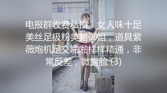 电报群收费私拍，女人味十足美丝足极粉美鲍御姐，道具紫薇炮机足交啪啪样样精通，非常反差，微露脸 (3)