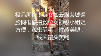 极品厕拍！美女如云服装城逼脸同框偸拍数位女神级小姐姐方便，茂密阴毛，性感美腿，一线天馒头美鲍