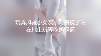 玩弄风骚小女友，对着镜子站在地上玩弄吃奶抠逼