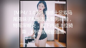 [MP4/ 1.03G] 肉感十足双马尾骚妹子和炮友头套男啪啪，特写深喉交，脱下内裤上位骑乘，69姿势骑脸插嘴