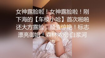 女神露脸啦！女神露脸啦！刚下海的【车模小哈】首次啪啪还大方露脸，颜值惊艳！标志漂亮御姐！森林浓密 白浆河流