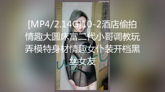 [MP4/2.14G]10-2酒店偷拍情趣大圆床富二代小哥调教玩弄模特身材情趣女仆装开档黑丝女友