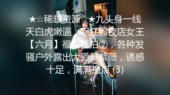 ★☆稀缺资源☆★九头身一线天白虎嫩逼，网红脸夜店女王【六月】福利私拍②，各种发骚户外露出大道具紫薇，诱惑十足，满满撸点 (3)